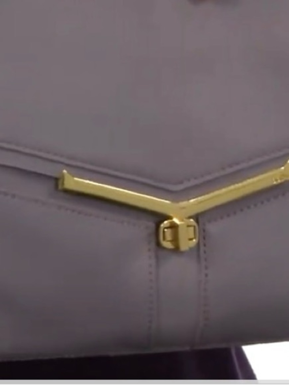 Botkier Envelope Crossbody Clutch with Gold Accent - Picture 8 of 8